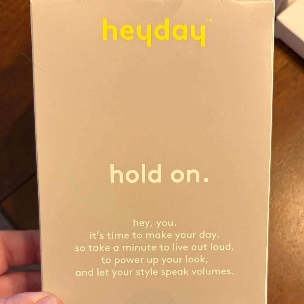 heyday Black Keychain & AirTag Holder 4-Pack